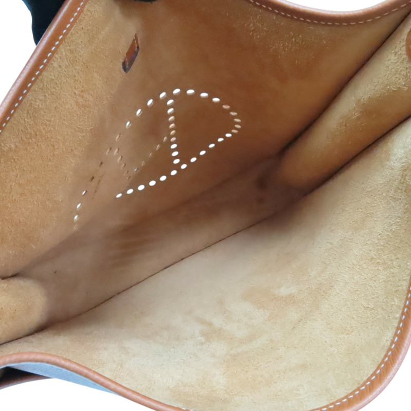 金棕色 Courchevel牛皮 Evelyne III 33 肩背包 H056275CK 口K刻【HERMES 愛馬仕】 H056275CK-2