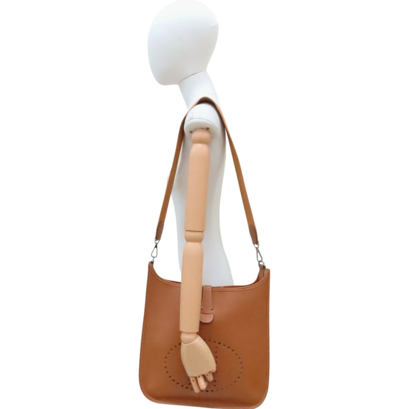 金棕色 Courchevel牛皮 Evelyne III 33 肩背包 H056275CK 口K刻【HERMES 愛馬仕】 H056275CK-8