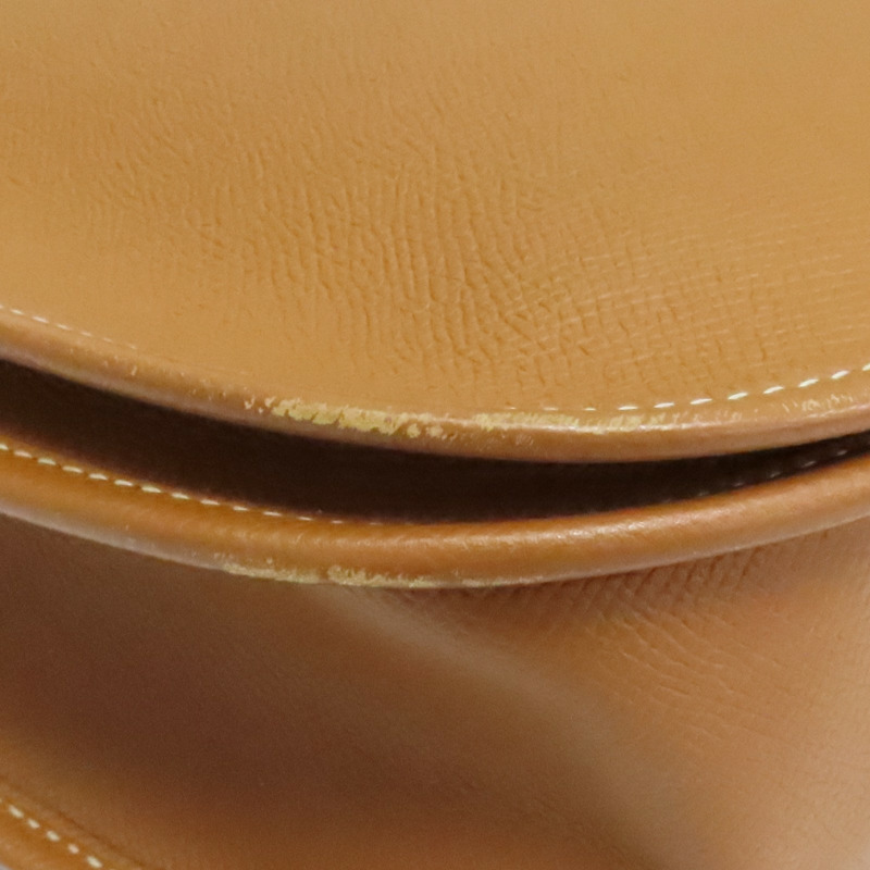 金棕色 Courchevel牛皮 Evelyne III 33 肩背包 H056275CK 口K刻【HERMES 愛馬仕】 H056275CK-12