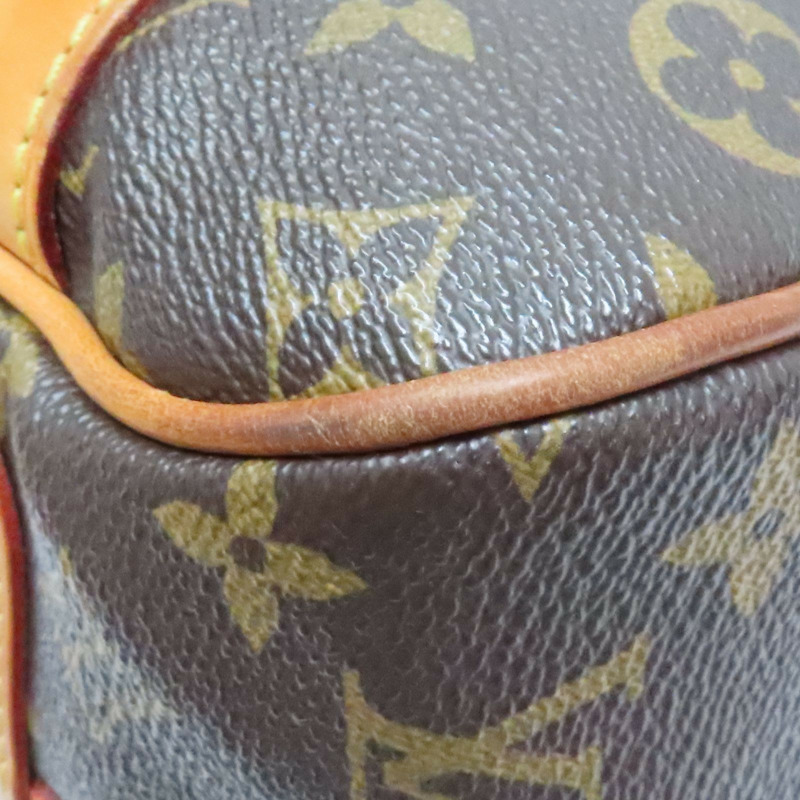 棕色 原花 帆布 Stresa PM 肩背包【LOUIS VUITTON LV 路易威登】 M51186-7