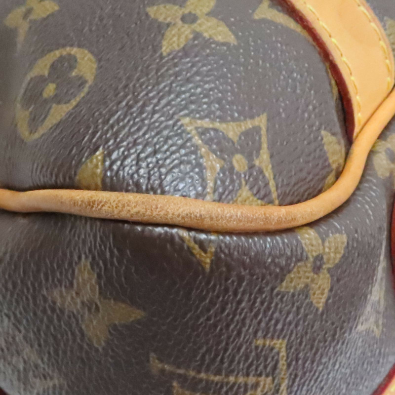 棕色 原花 帆布 Stresa PM 肩背包【LOUIS VUITTON LV 路易威登】 M51186-9