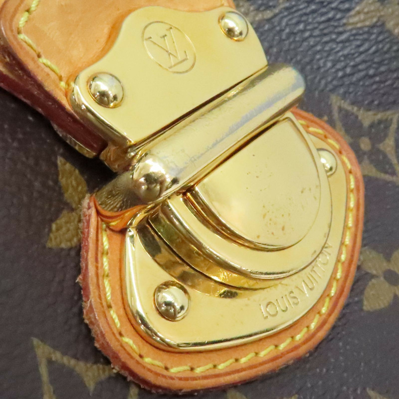 棕色 原花 帆布 Stresa PM 肩背包【LOUIS VUITTON LV 路易威登】 M51186-11