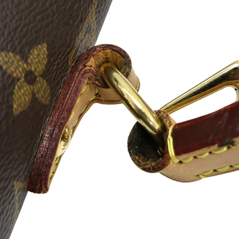 棕色 原花 PVC塗層帆布 Cluny MM 兩用包【LOUIS VUITTON LV 路易威登】 M42735-15