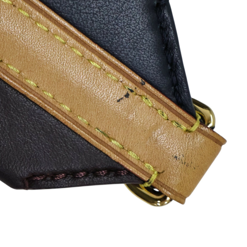棕色 原花 PVC塗層帆布 Cluny MM 兩用包【LOUIS VUITTON LV 路易威登】 M42735-16