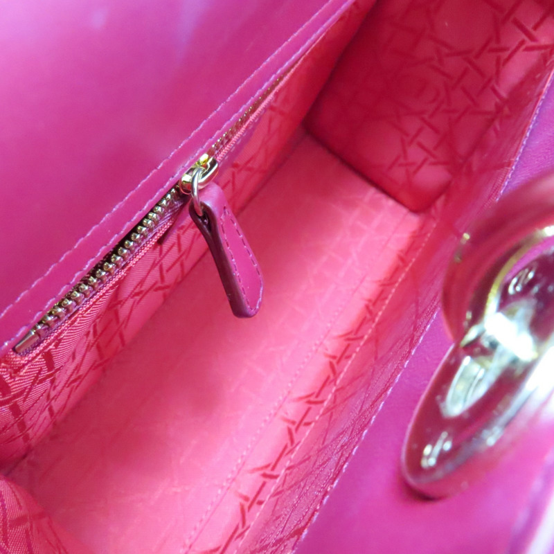 紅色 羊皮 Lady Dior Small 兩用包【Dior 迪奧】-2