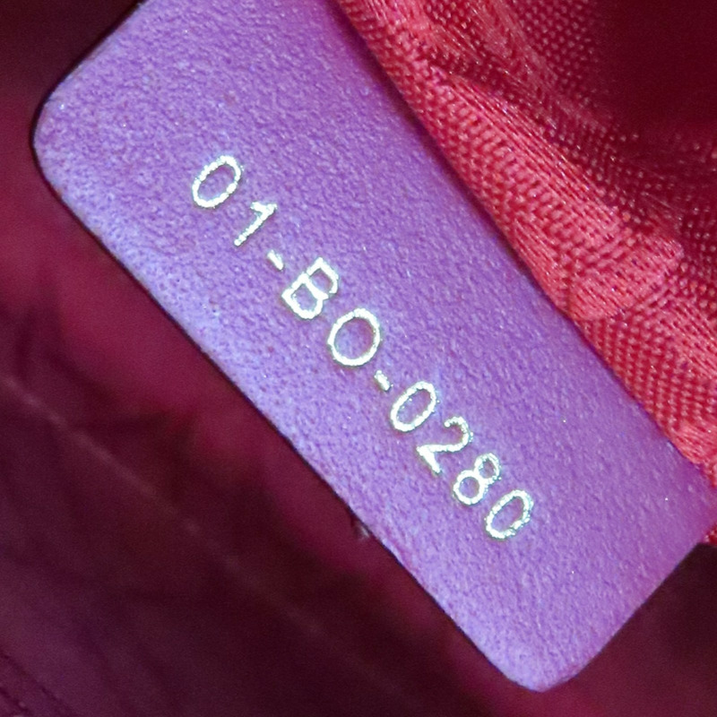 紅色 羊皮 Lady Dior Small 兩用包【Dior 迪奧】-6