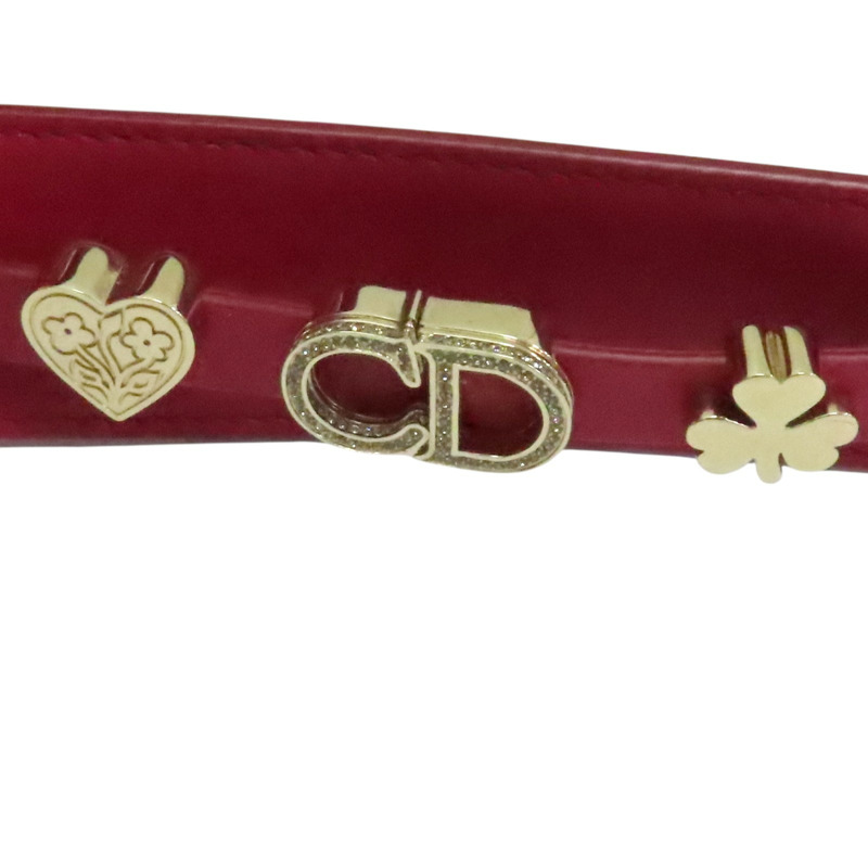 紅色 羊皮 Lady Dior Small 兩用包【Dior 迪奧】-9