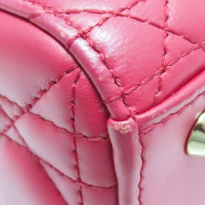 紅色 羊皮 Lady Dior Small 兩用包【Dior 迪奧】-15