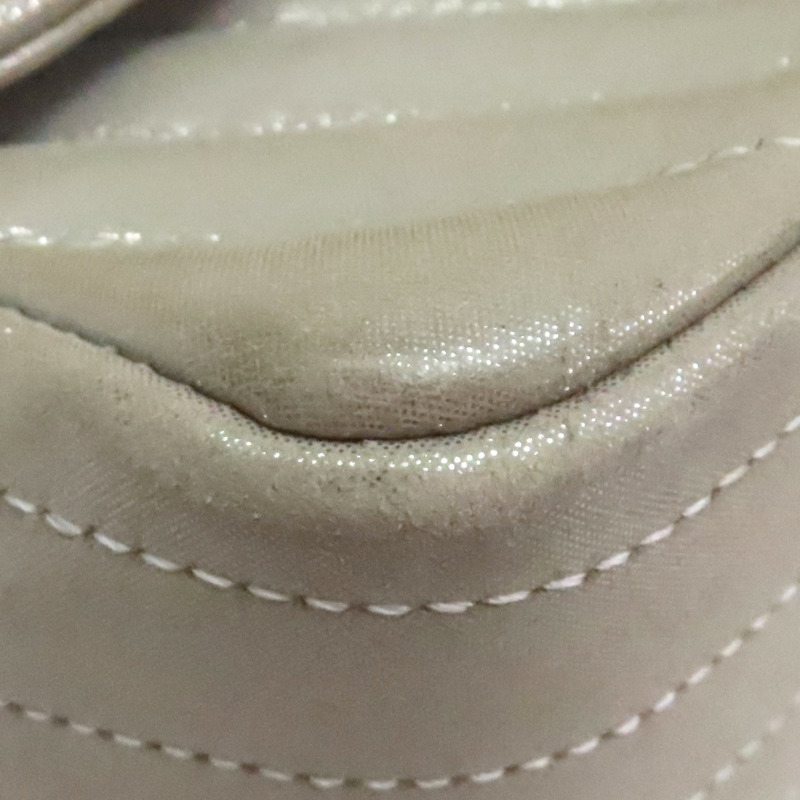 銀色 牛皮 COCO 17 肩背包【CHANEL 香奈兒】 A35200-9