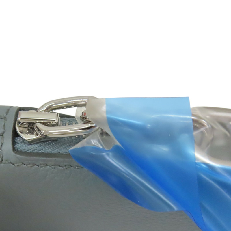 亞麻藍 Evercolor牛皮 Zipengo To Go 手拿包 K刻【HERMES 愛馬仕】 H086888CK-9