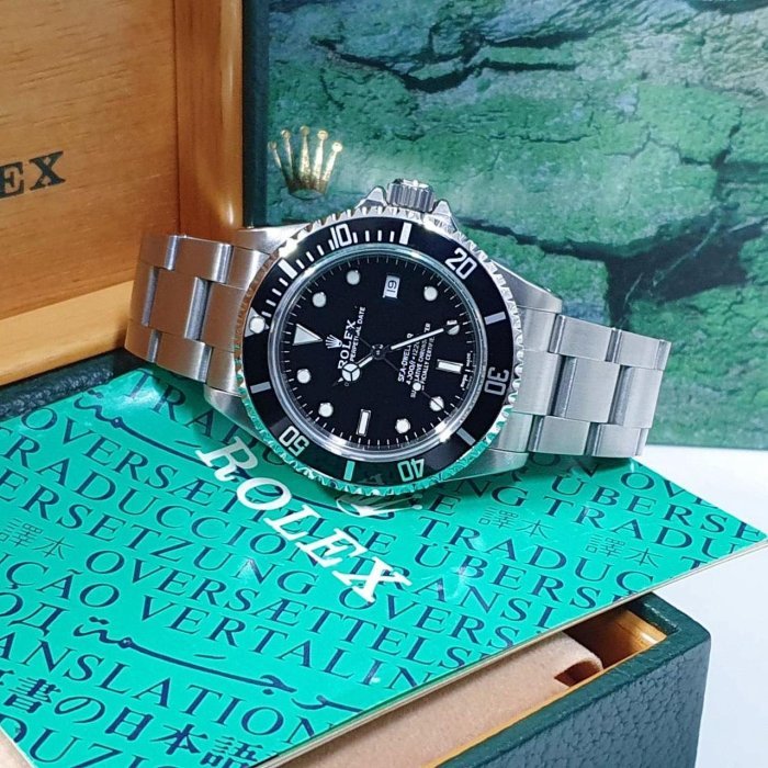 【大眾名錶】ROLEX 勞力士 16600 Sea Dweller 海使 潛水錶 錶徑40mm 排氦氣閥 自動上鍊 B933-2