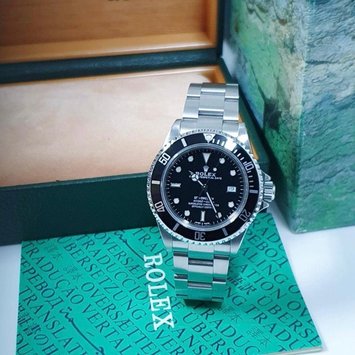【大眾名錶】ROLEX 勞力士 16600 Sea Dweller 海使 潛水錶 錶徑40mm 排氦氣閥 自動上鍊 B933-3