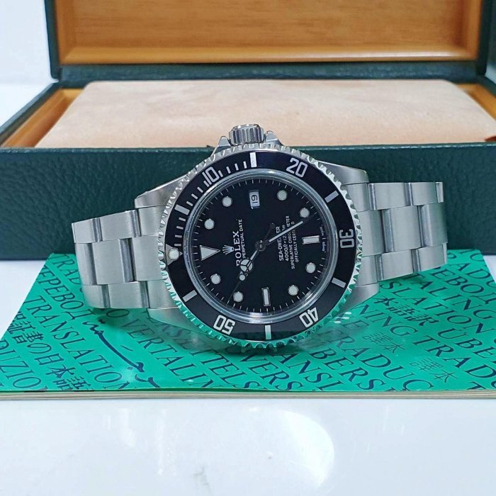 【大眾名錶】ROLEX 勞力士 16600 Sea Dweller 海使 潛水錶 錶徑40mm 排氦氣閥 自動上鍊 B933-4