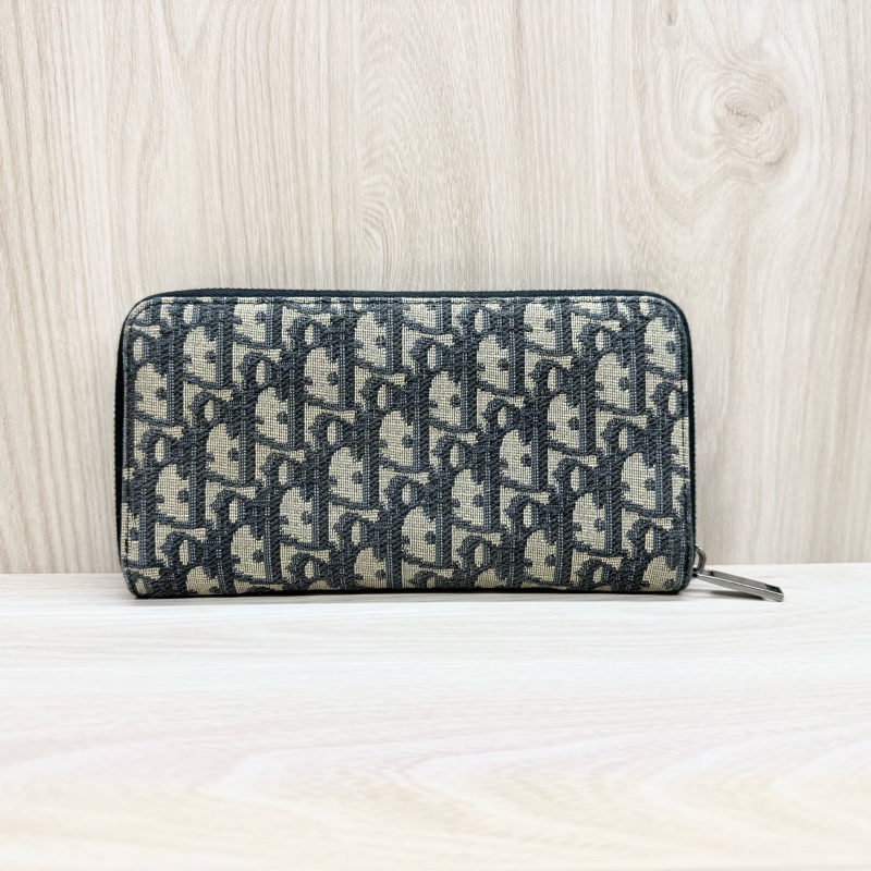 DIOR深藍oblique拉長夾-2