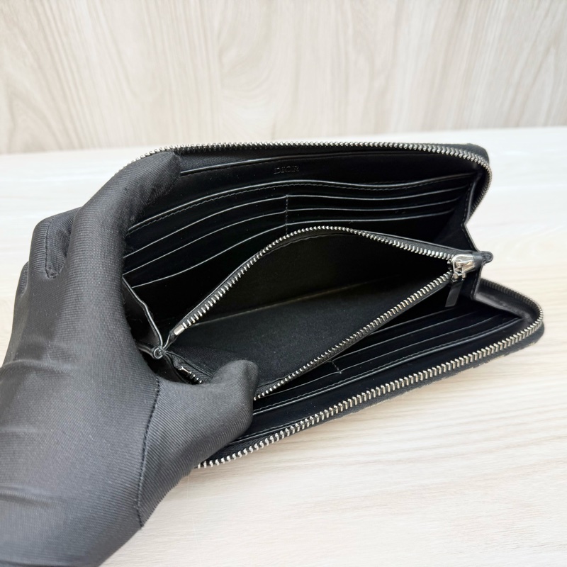 DIOR深藍oblique拉長夾-8