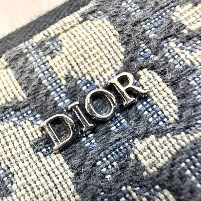 DIOR深藍oblique拉長夾-9