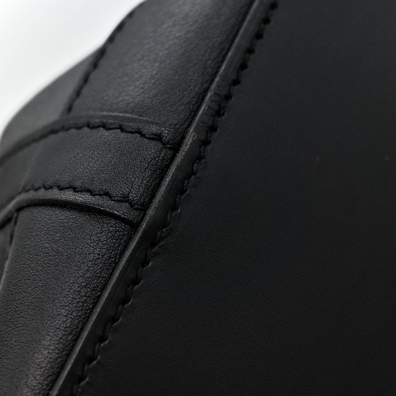 Hermès 愛馬仕 COL ROULE 黑色 單肩包 A 刻-11