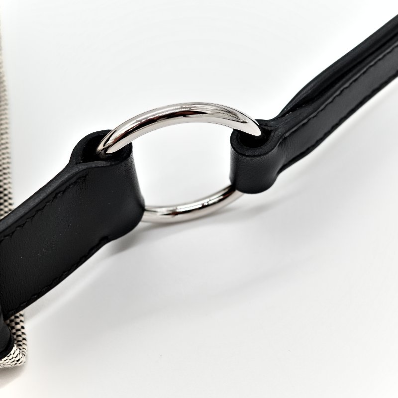 Hermès 愛馬仕 COL ROULE 黑色 單肩包 A 刻-18