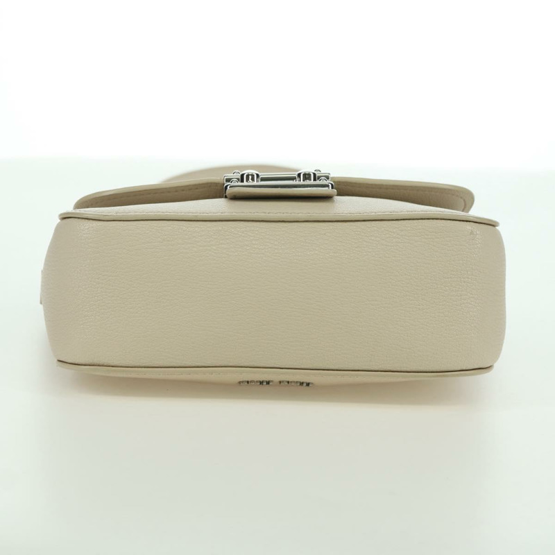 【日本直送】Miu Miu 象牙銀色皮革肩背包 正品 am11214V-5