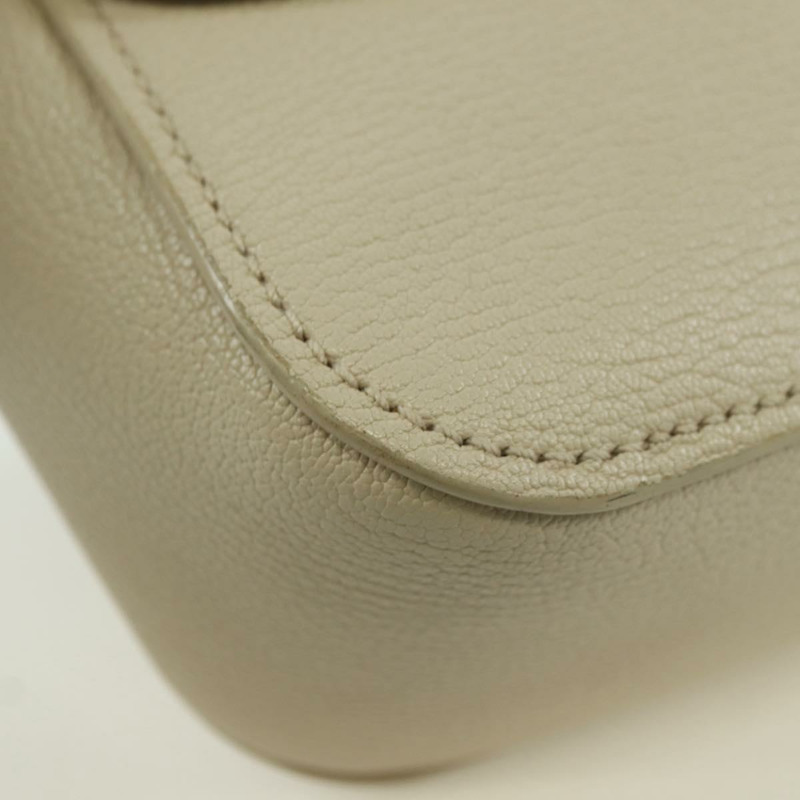 【日本直送】Miu Miu 象牙銀色皮革肩背包 正品 am11214V-15