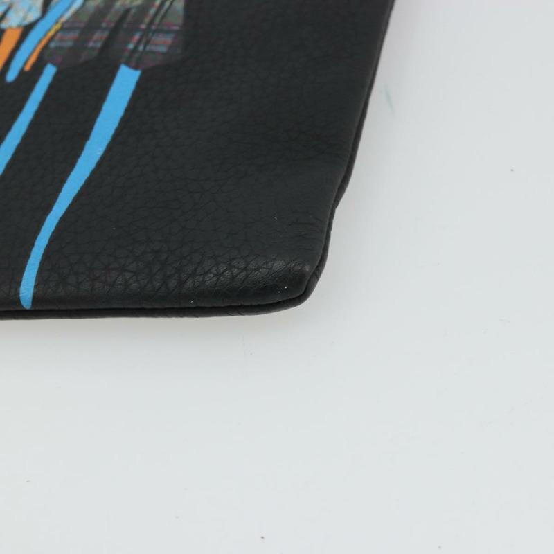 【日本直送】路易威登 Taurillon Clemence LV Friend A4 手拿包 黑色 M80147 正品 YKZ1165SAM-6