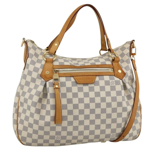 路易威登 Damier Azur Evora MM 手提包 2way N41133 LV Auth 172344V