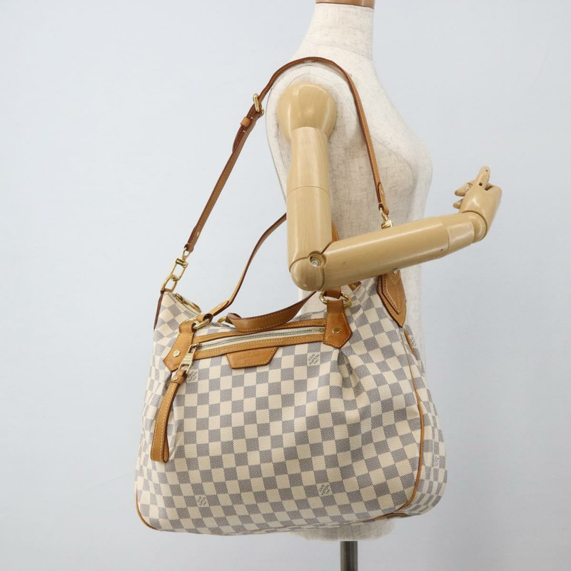 【日本直送】路易威登 Damier Azur Evora MM 手提包 2way N41133 LV Auth 172344V-23