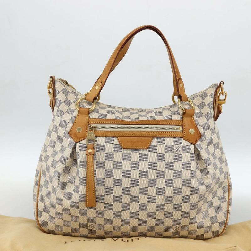 【日本直送】路易威登 Damier Azur Evora MM 手提包 2way N41133 LV Auth 172344V-24