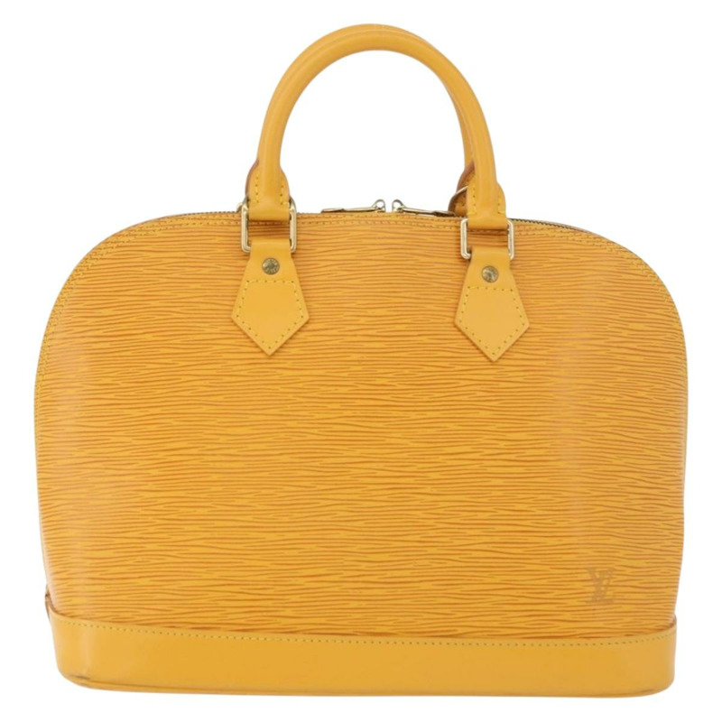【日本直送】路易威登 Epi Alma 手提包 黃色 M52149 LV 正品 YKZ1031A-12