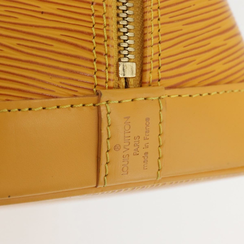 【日本直送】路易威登 Epi Alma 手提包 黃色 M52149 LV 正品 YKZ1031A-16