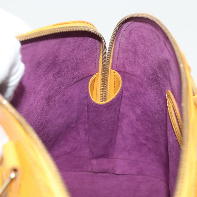 【日本直送】路易威登 Epi Alma 手提包 黃色 M52149 LV 正品 YKZ1031A-18