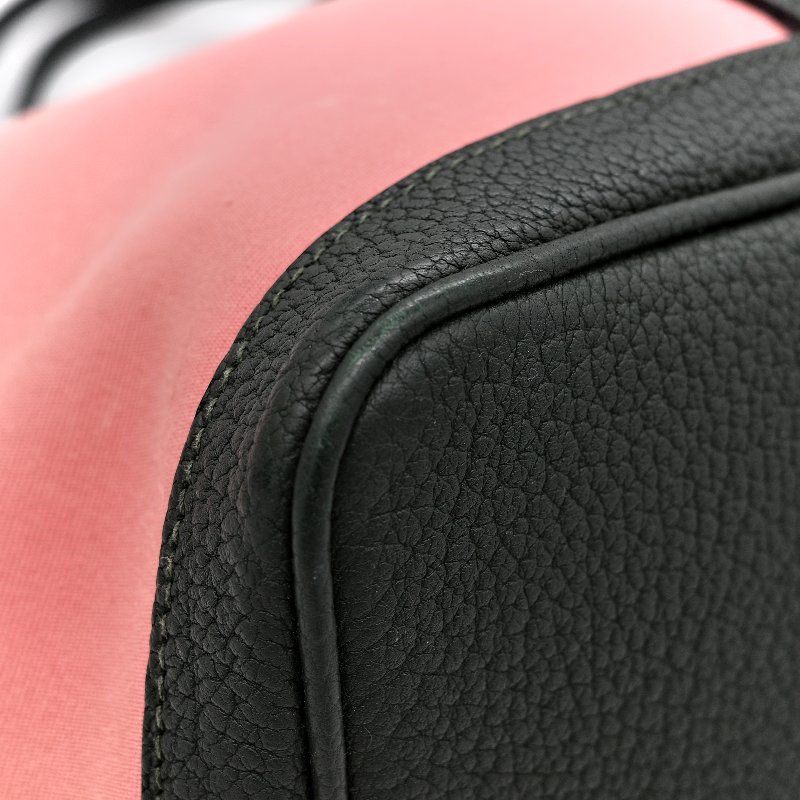 Hermès 愛馬仕 拼色 Garden Party 玫瑰粉 手提包 A 刻-7