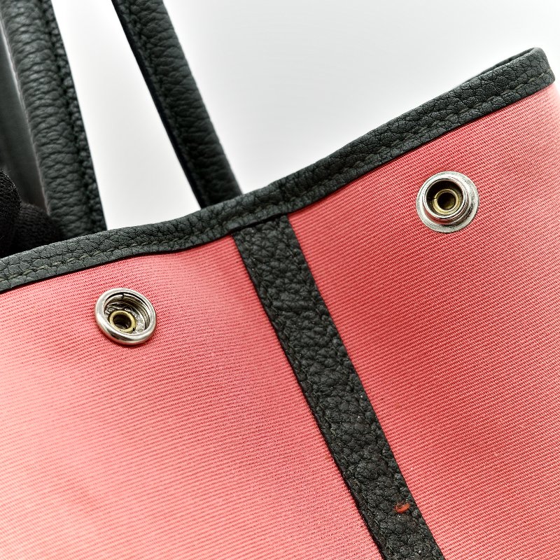Hermès 愛馬仕 拼色 Garden Party 玫瑰粉 手提包 A 刻-15
