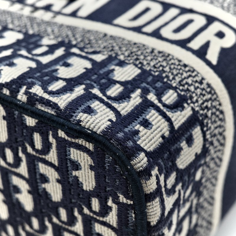 Dior 迪奧 Travel Vanity Case 老花 刺繡帆布 化妝包 手提包-11