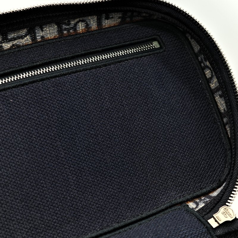 Dior 迪奧 Travel Vanity Case 老花 刺繡帆布 化妝包 手提包-22
