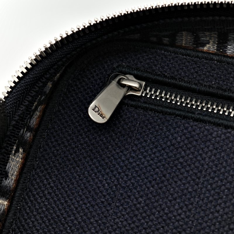Dior 迪奧 Travel Vanity Case 老花 刺繡帆布 化妝包 手提包-23