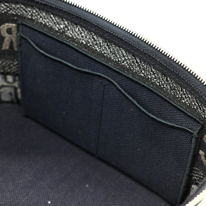 Dior 迪奧 Travel Vanity Case 老花 刺繡帆布 化妝包 手提包-30