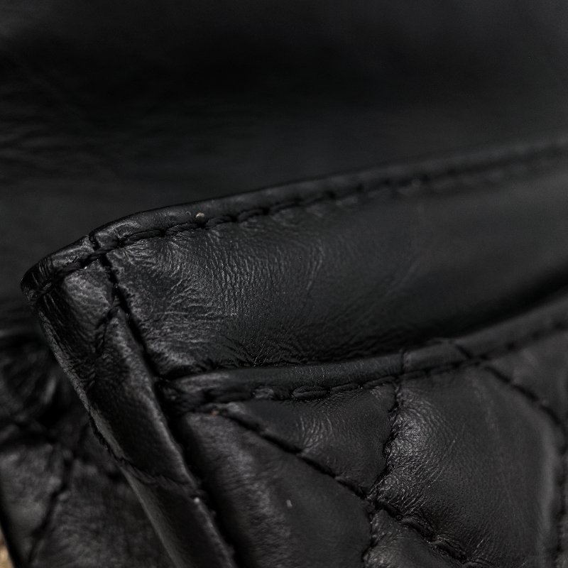 Chanel 香奈兒 2.55 黑金 腰包 胸包-20