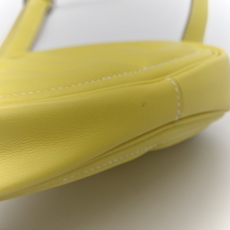 Hermès 愛馬仕 In The Loop 檸檬黃 豬鼻子 斜背包 胸背包-10