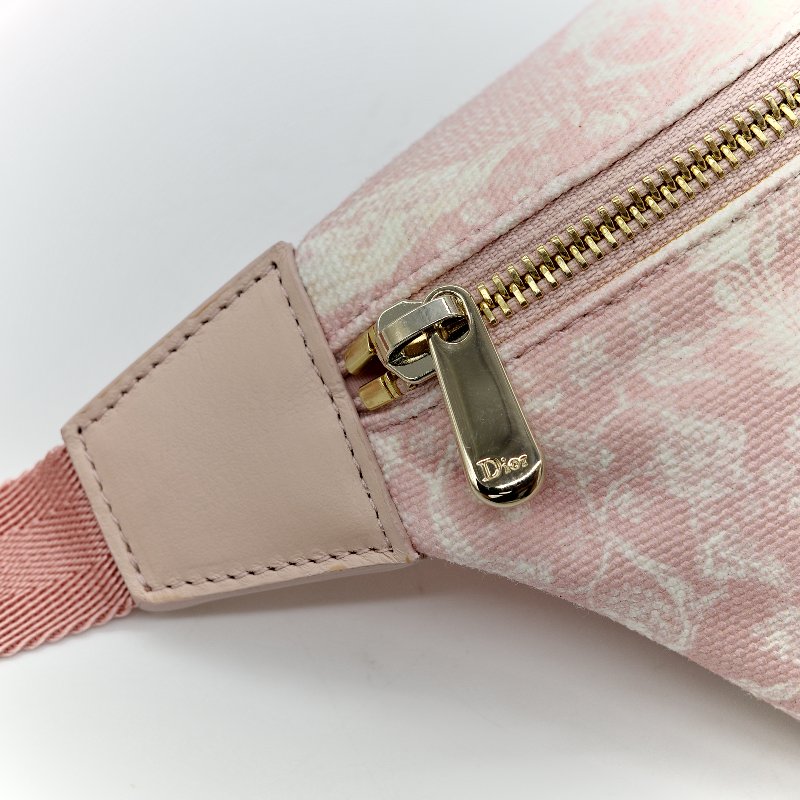 Dior 迪奧 Baby Belt Bag 粉色 腰包 斜背包-2