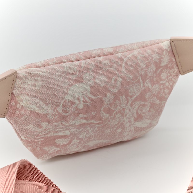 Dior 迪奧 Baby Belt Bag 粉色 腰包 斜背包-9