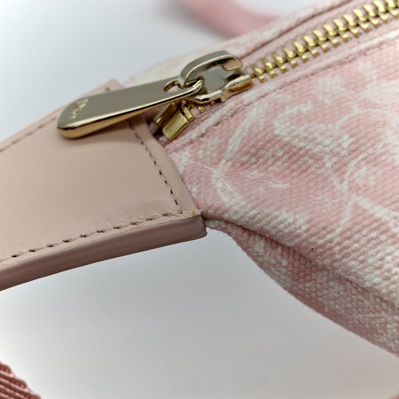 Dior 迪奧 Baby Belt Bag 粉色 腰包 斜背包-10