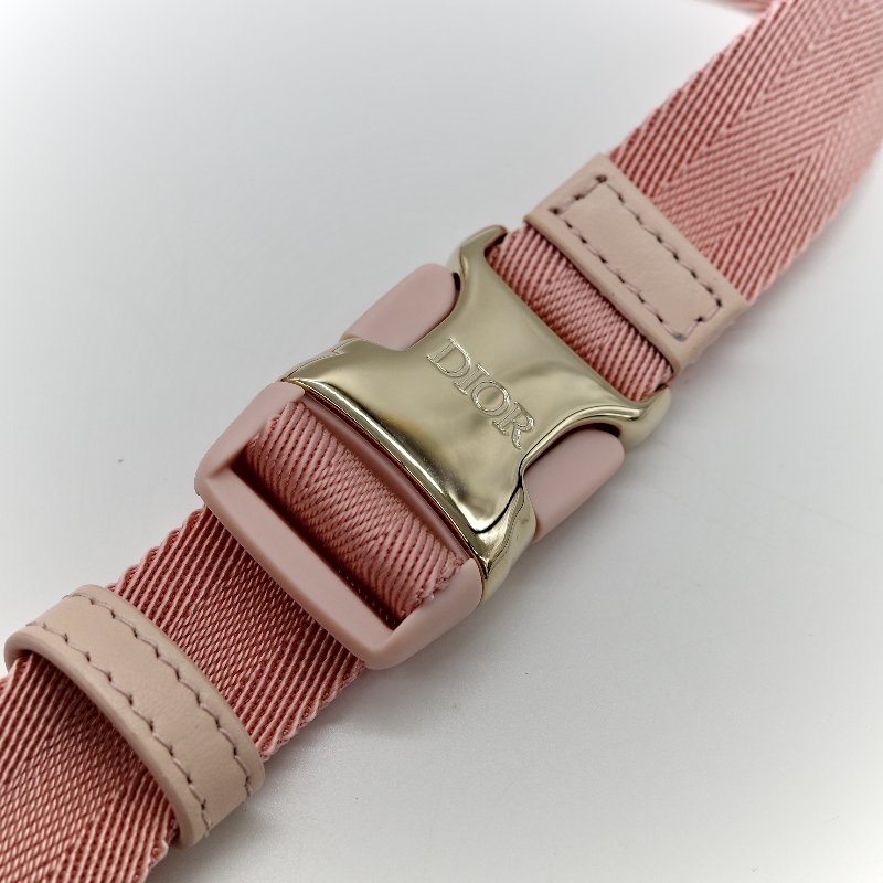 Dior 迪奧 Baby Belt Bag 粉色 腰包 斜背包-13