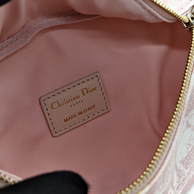 Dior 迪奧 Baby Belt Bag 粉色 腰包 斜背包-16