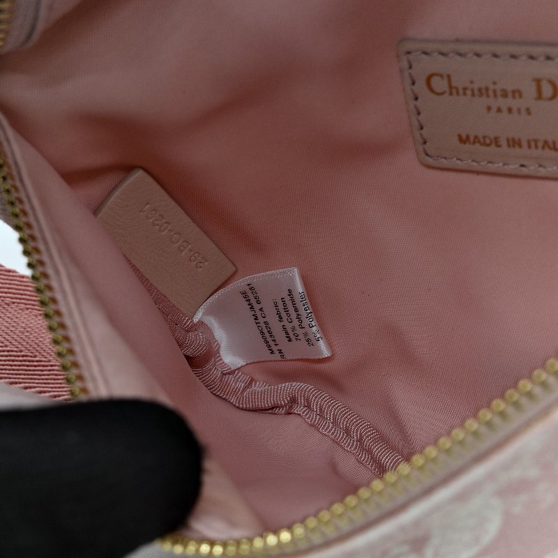 Dior 迪奧 Baby Belt Bag 粉色 腰包 斜背包-17