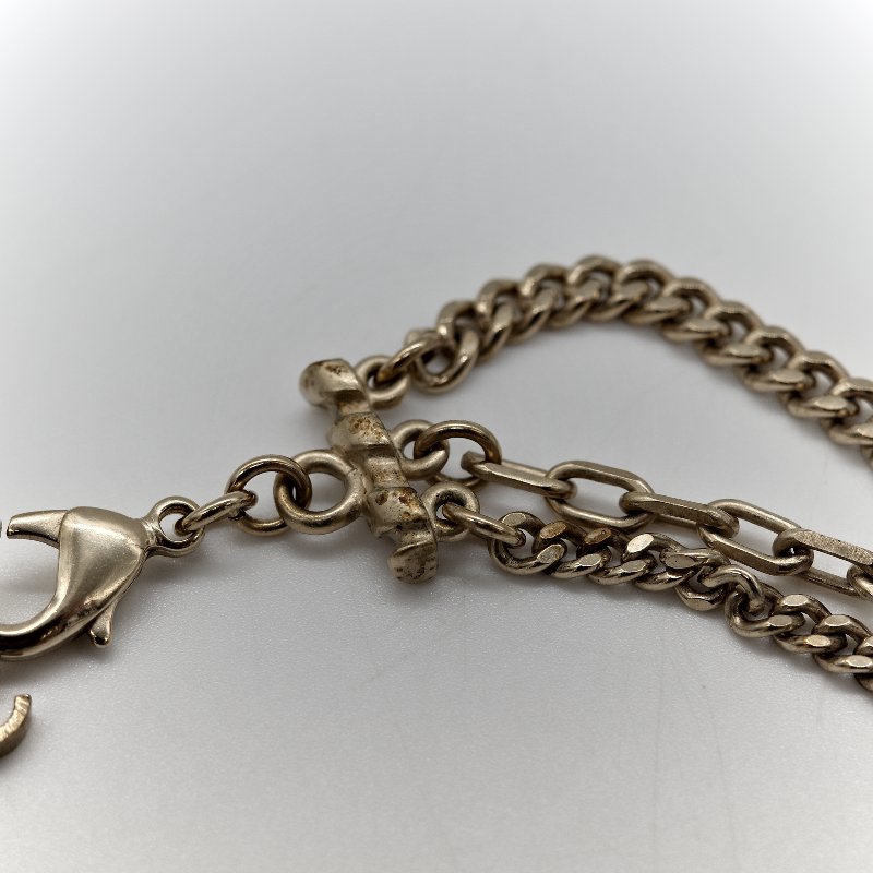 Chanel 香奈兒 水鑽 CC 項鍊-5