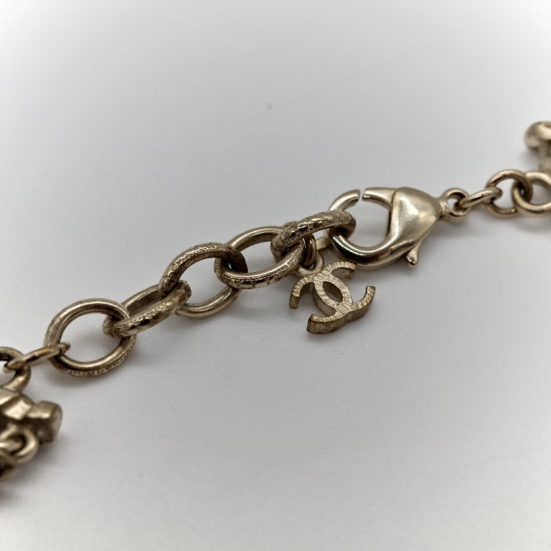 Chanel 香奈兒 水鑽 CC 項鍊-6