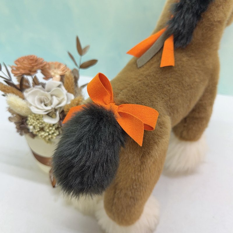 HERMES Hermy絨毛玩偶馬-5