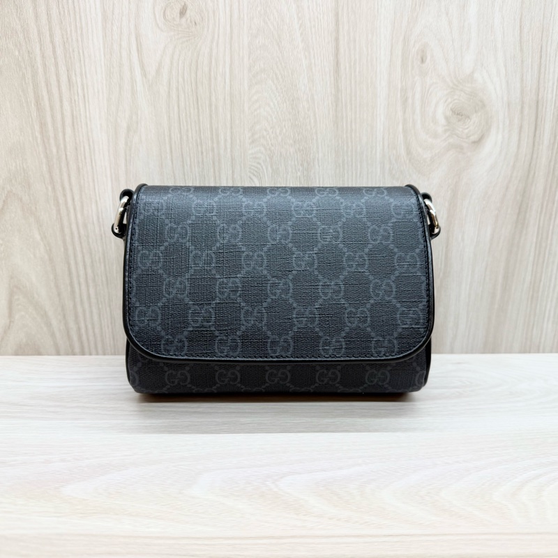 GUCCI黑super mini斜背包791741-1