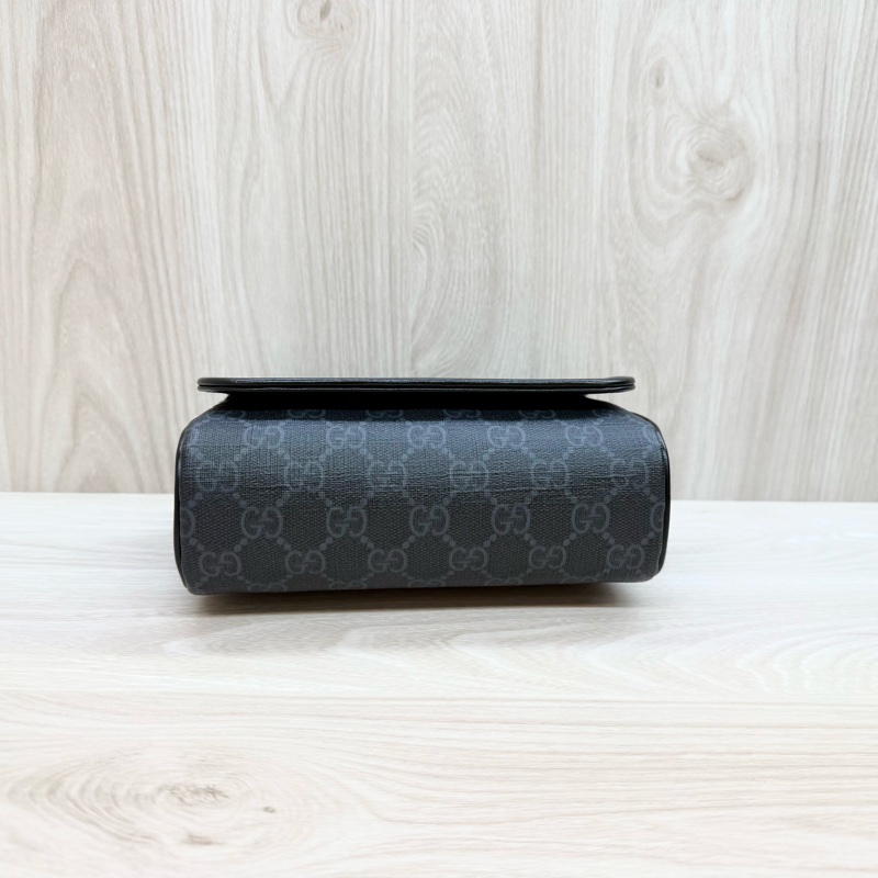 GUCCI黑super mini斜背包791741-5